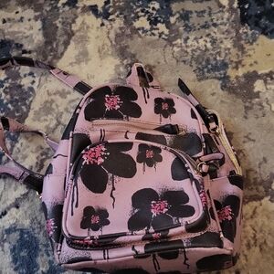 Floral Pink Backpack